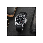 MTP-VD01L-1EVUDF Erkek Kol Saati Siyah Kadran 50M Suya Dayanıklı thumbnail 4