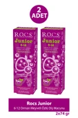Rocs Junior 6-12 Orman Meyveli Özlü Diş Macunu 74 gr 2 Adet thumbnail 1