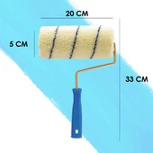 Hemel Polar White Amerikan Panel Kapı 2,5 Lt Boyama Seti 5 Parça thumbnail 3