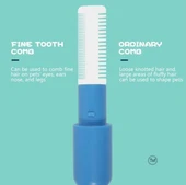 Çok Fonksiyonlu Evcil Hayvan Tüy Temizleyici Fırça thumbnail 5