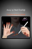 iPad A16 11 Nesil 2025 Avuç İçi Reddetme Özellikli Dokunmatik A3355 iPad Tablet Kalemi thumbnail 4