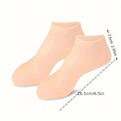 Silikon Jel Ayak Nemlendirici Çorap thumbnail 3