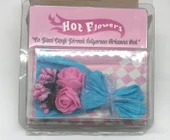 Hot Flowers, Mini Buket Love Flowers Tasarım Pembe Çiçek, Koleksiyonluk, Sevgiliye Hediye Çiçek thumbnail 1