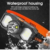 Polizei P-200 Şarjlı Süper Kafa Feneri thumbnail 2