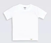 3 Adet Omera Organik Kumaş Erkek Çocuk Kısa Kol Fanila Atlet 4003 thumbnail 1