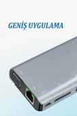 Qpen Hub W28 8 in 1 Usb-C Çok İşlevli Çoklayıcı Bağlantı İstasyonu thumbnail 5