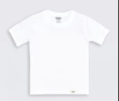 3 Adet Omera Organik Kumaş Ribana Erkek Çocuk Kısa Kol Atlet 4004 thumbnail 1