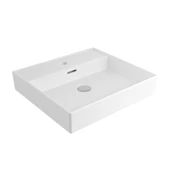 Bocchi Milano 50 cm Lavabo Batarya Delikli Mat Beyaz 1644-002-0126 thumbnail 1