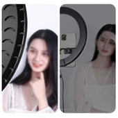 Fuchsia RL-21 Işıklı Telefon Tutucu Ring Light thumbnail 3