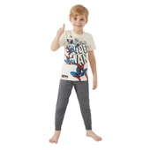 Erkek Çocuk Kısa Kol Pijama Takım thumbnail 2