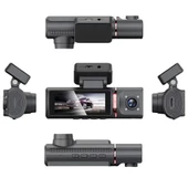 TECHSMART 4K 2 KAMERALI GPS WIFI ARAÇ İÇİ KAMERA thumbnail 1