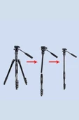 Fuchsia KT285+NB50 Ayarlanabilir Başlıklı Tripod thumbnail 7