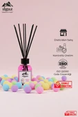 Sakız Bambu Çubuklu Oda Kokusu 110 ml Red Diffuser Bubble Gum Ortam Kokusu thumbnail 7