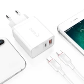 ​XMac Serisi ZR-X2 PD To Type-C 2 in 1 Şarj Seti thumbnail 3