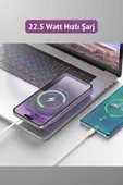 Hoco Q22 10.000 mAh PD 22.5W Hızlı Şarj Destekli Magsafe Özellkli Powerbank thumbnail 5