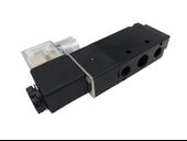 Pnömatik Valf Ventil Geniş Gövde 4V310-06 1/8 - 5/2 BY 12V/24V/110V/220V thumbnail 2