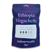 kahvemusta Etiyopya Kahvesi - Ethiopia Yirgacheffe Çekirdek Kahve (250g) thumbnail 4