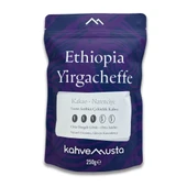 kahvemusta Etiyopya Kahvesi - Ethiopia Yirgacheffe Çekirdek Kahve (250g) thumbnail 1