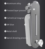 Notebook - Monitör Telefon Tutucu Dönebilen Laptop SJ05 Telefon Aksesuarı thumbnail 9