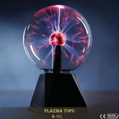 DailyTech Cadı Küresi Plazma Işık Küresi Sese Duyarlı Gece Lambası thumbnail 2