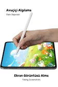 iPad Air 11 inç M2 A2902 A2903 A2904 Uyumlu Kablolu ve Kablosuz Şarj Özellikli Tablet Kalemi thumbnail 2