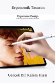 iPad Pro 10.5 7.Nesil için Dokunmatik Ekran Yazı ve Çizim Kalemi thumbnail 6