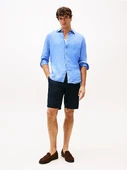 Tommy Hilfiger   HARLEM PO LINEN SHORT Erkek Mavi Şort - MW0MW37804 thumbnail 1
