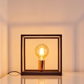 RİOLİGHT MODERN KÜP METAL ABAJUR 25CM X 25CM thumbnail 5