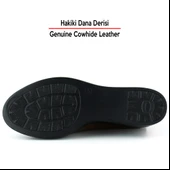 Erkan Saçmacı Mabel Ceviz Hakiki Dana Derisi Yuvarlak Burun Dolgu Topuklu Günlük Ayakkabı thumbnail 3