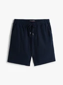 Tommy Hilfiger   HARLEM PO LINEN SHORT Erkek Mavi Şort - MW0MW37804 thumbnail 5