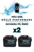 Mur-Cell 21v 3.0ah Çift Bataryalı 15 Pilli Plastik Pvc Boru Kaynak Makinesi thumbnail 3