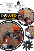 POWER BLACK 2000w Kanal Açma Makinası Turbo Motor thumbnail 2