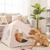 Evcil Hayvan Katlanabilir Oyun Çadırı thumbnail 4
