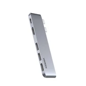 UGREEN 5-in-2 1xUSB-C Gen2 4K/60Hz/10 Gbps/ 100W, 1xHDMI 4K/30Hz, 3xUSB-A 3.0 5Gbps MacbookPro/Air için Port Çoklayıcı Hub, 60559 thumbnail 1