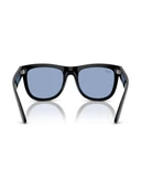 Ray-ban Rbr0502s 667772 50 Güneş Gözlüğü Siyah thumbnail 3