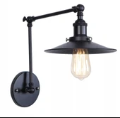 RİOLİGHT RETRO SİYAH ÜÇ MAFSALLI METAL APLİK thumbnail 1