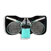 Zerogym Badminton File Raket Top Seti 4 Raket, 4 Top,Çanta Platformlu File thumbnail 5