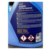 2025 Üretimli Mannol Yüksek Performanslı Donmayan Formül Hazır Kullanım Mavi Antifriz 5L -40 +125°c thumbnail 2