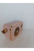 Speaker Fm Radyo Bluetooth Hoparlör Mp3 Çalar Usb Tf Aux Ses Bombası Kablosouz Hoparlör thumbnail 2