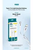 Basic Cb412l Type-c To Lightning Usb Şarj Kablosu thumbnail 4