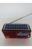 Solar Fm Radyo Bluetooth Hoparlör Mp3 Çalar Usb.Tf.Aux Çalar El Feneri thumbnail 5