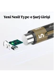 Kalın Pil Kalem Pil USB Type-C Kablo ile Şarj Edilebilir Lityum 2'li Kalem Pil 1.5V AA / 3200 mWH thumbnail 6