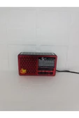 Solar Fm Radyo Bluetooth Hoparlör Mp3 Çalar Usb.Tf.Aux Çalar El Feneri thumbnail 1