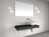 RİOLİGHT RETRO,RUSTİK 2,VİNTAGE BEYAZ 1XE27 DUYLU METAL DUVAR APLİK ŞAPKA ÇAPI:23CM thumbnail 1