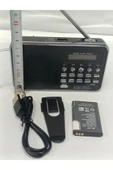 KOPYA - Player L-938 Usb Şarjlı Fm Radyo Mp3 Çalar Kırmızı thumbnail 6
