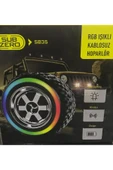 IŞIKLI  LASTİK SES BOMBASI GALERİCİLER OTO TAMİRCİLER İÇİN GÖRSEL RGB IŞIKLI HOPARLÖR thumbnail 2