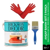 Hickson Decor Aqua Ultra Açık Ton 2,5 Lt Ahşap Koruma Seti 3 Parça thumbnail 1