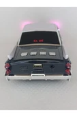Oyuncak Klasik Araba Kablosuz Bluetooth Hoparlör Speaker Fm Radyo SD Kart USB Müzik Çalar thumbnail 3