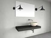 RİOLİGHT RETRO,RUSTİK,VİNTAGE SİYAH 1XE27 METAL DUVAR APLİK ŞAPKA ÇAPI:23CM NOT:1ADET FİYATIDIR thumbnail 1