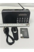 KOPYA - Player L-938 Usb Şarjlı Fm Radyo Mp3 Çalar Kırmızı thumbnail 1